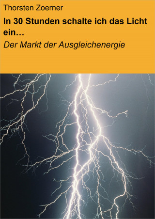 Thorsten Zoerner: In 30 Stunden schalte ich das Licht ein…