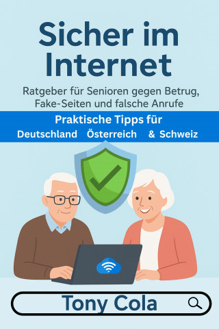 Tony Cola: Sicher im Internet: Ratgeber für Senioren gegen Betrug, Fake-Seiten und falsche Anrufe