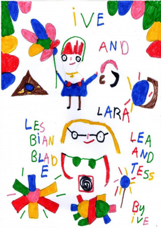 Ive Poison: Ive and Lara Craft Lesbian Blade Trilogie