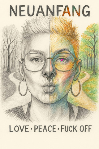 Isabelle Harke-Blank: Neuanfang - LOVE - PEACE - FUCK OFF -