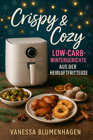 Vanessa Blumenhagen: Crispy & Cozy – Low-Carb-Wintergerichte aus der Heißluftfritteuse