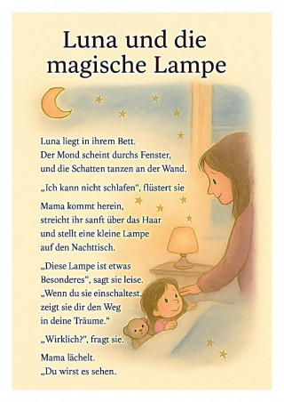 Dennis Manjc: Lunas Lampe – Eine Reise ins Traumland
