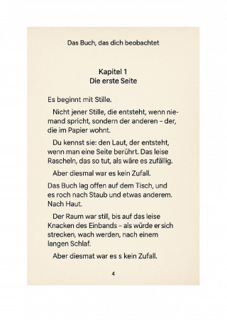 Dennis Manjc: Das Buch, das dich Liest