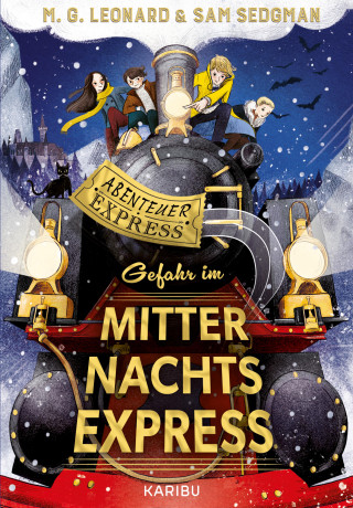 Maya G. Leonard, Sam Sedgman: Abenteuer-Express (Band 4) – Gefahr im Mitternachtsexpress