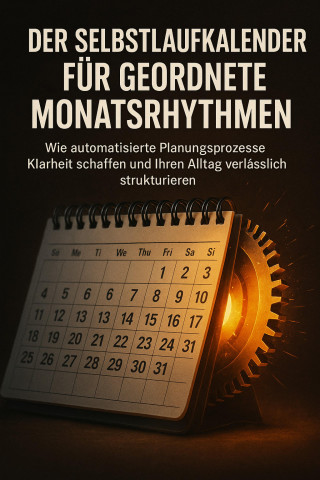 Emilia Wagner: Der Selbstlaufkalender Für Geordnete Monatsrhythmen