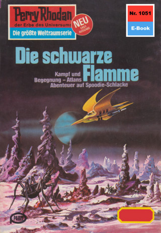 Ernst Vlcek: Perry Rhodan 1051: Die schwarze Flamme