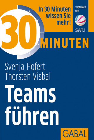 Svenja Hofert, Thorsten Visbal: 30 Minuten Teams führen