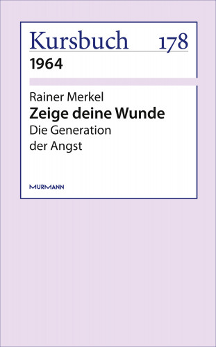 Rainer Merkel: Zeige deine Wunde