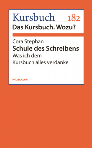 Cora Stephan: Schule des Schreibens