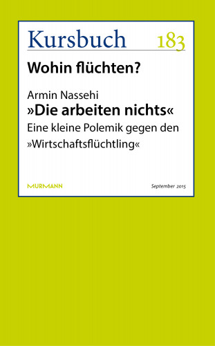 Armin Nassehi: "Die arbeiten nichts"