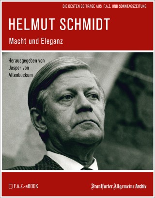 Frankfurter Allgemeine Archiv: Helmut Schmidt