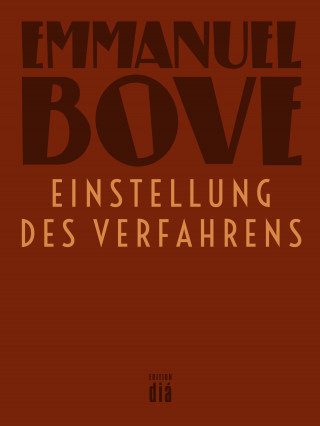 Emmanuel Bove: Einstellung des Verfahrens