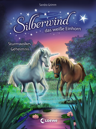 Sandra Grimm: Silberwind, das weiße Einhorn (Band 4) - Sturmwolkes Geheimnis