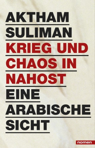 Aktham Suliman: Krieg und Chaos in Nahost