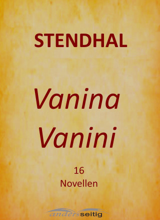 Stendhal: Vanina Vanini