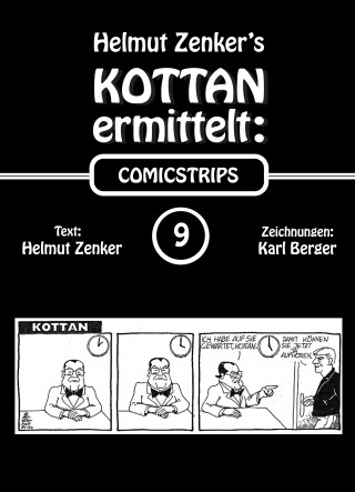 Helmut Zenker: Kottan ermittelt: Comicstrips 9