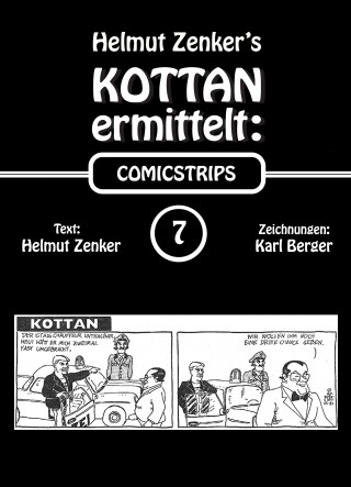 Helmut Zenker: Kottan ermittelt: Comicstrips 7