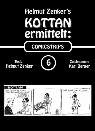 Helmut Zenker: Kottan ermittelt: Comicstrips 6