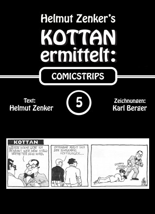 Helmut Zenker: Kottan ermittelt: Comicstrips 5