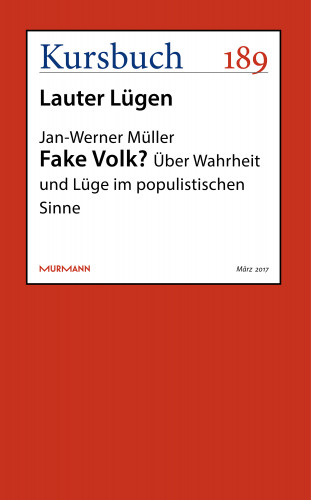 Jan-Werner Müller: Fake Volk?