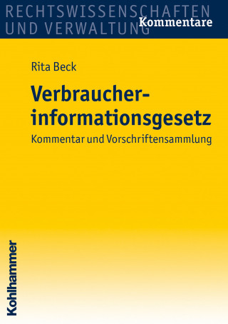 Rita Beck: Verbraucherinformationsgesetz