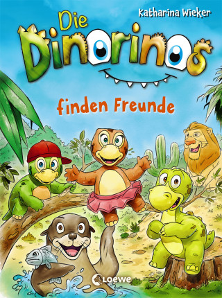Katharina Wieker: Die Dinorinos finden Freunde (Band 3)