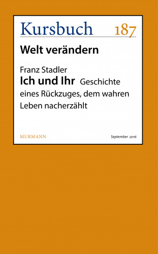 Franz Stadler: Ich und Ihr