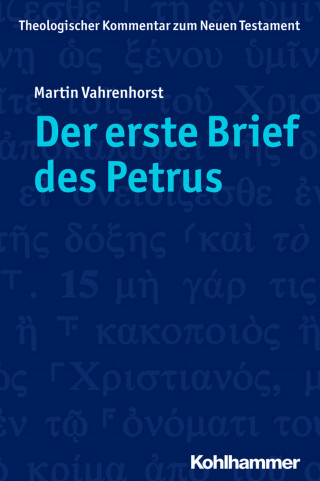 Martin Vahrenhorst: Der erste Brief des Petrus