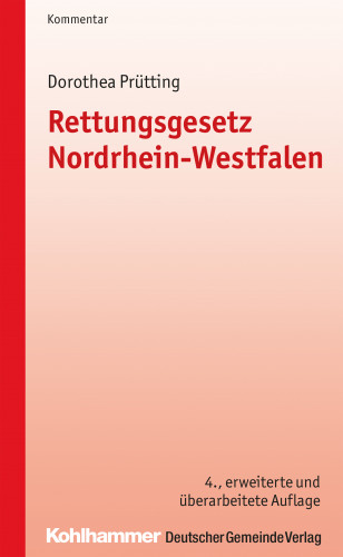 Dorothea Prütting: Rettungsgesetz Nordrhein-Westfalen