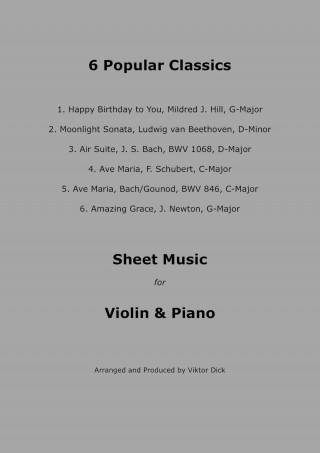 Viktor Dick: Popular Classics (Violin & Piano)