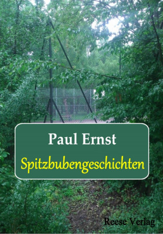 Paul Ernst: Spitzbubengeschichten