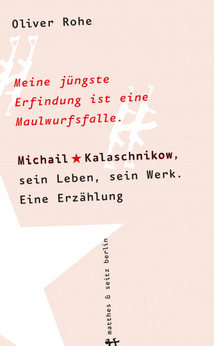 Oliver Rohe: Meine jüngste Erfindung ist eine Maulwurfsfalle