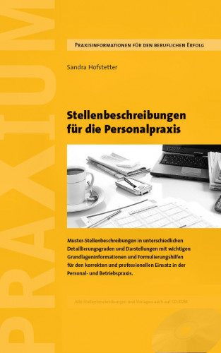 Sandra Hofstetter: Stellenbeschreibungen für die Personalpraxis