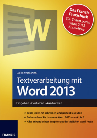 Saskia Gießen, Hiroshi Nakanishi: Textverarbeitung mit Word 2013