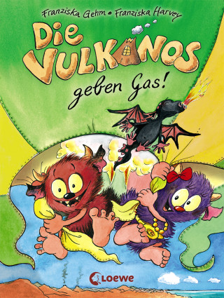 Franziska Gehm: Die Vulkanos geben Gas! (Band 5)