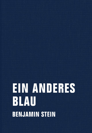 Benjamin Stein: Ein anderes Blau