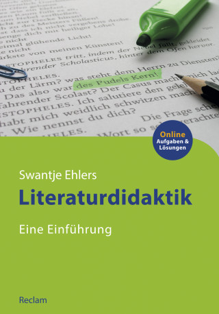 Swantje Ehlers: Literaturdidaktik. Eine Einführung