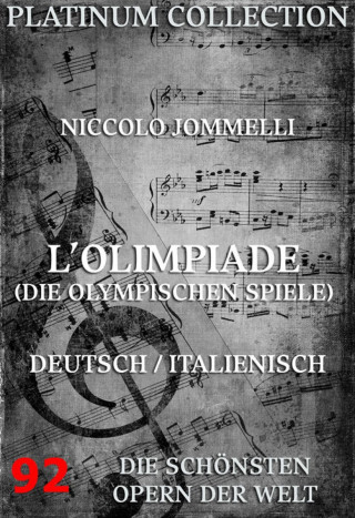 Niccolo Jommelli: L'Olimpiade (Die olympischen Spiele)