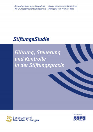 Hermann Falk, Andreas Kramer, Susanne Zeidler: Führung, Steuerung und Kontrolle in der Stiftungspraxis