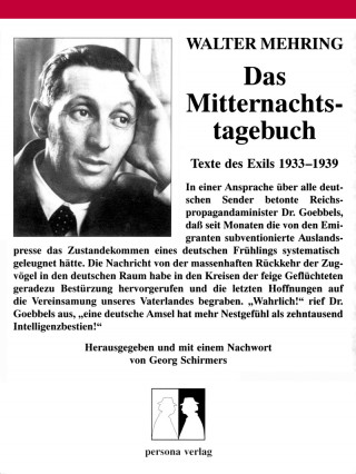 Walter Mehring: Das Mitternachtstagebuch