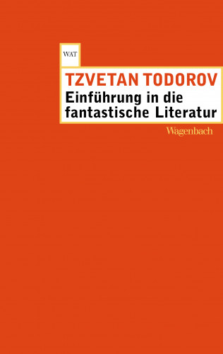 Todorov Tzvetan: Einführung in die fantastische Literatur