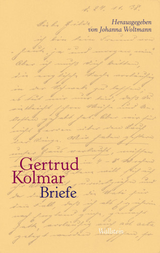 Gertrud Kolmar: Briefe