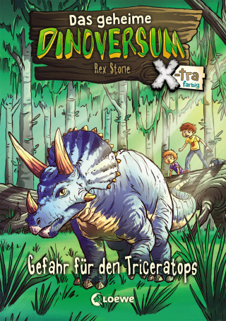 Rex Stone: Das geheime Dinoversum Xtra (Band 2) - Gefahr für den Triceratops