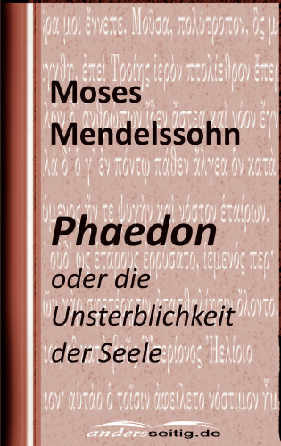 Moses Mendelssohn: Phaedon