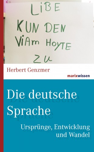 Herbert Genzmer: Die deutsche Sprache