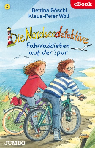 Bettina Göschl, Klaus-Peter Wolf: Die Nordseedetektive. Fahrraddieben auf der Spur [4]