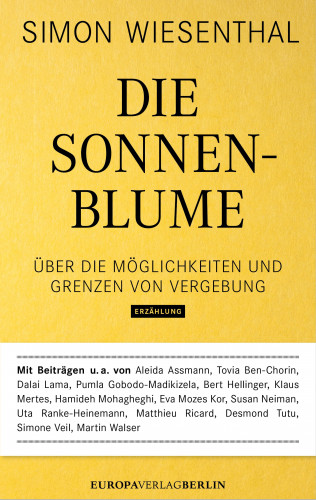 Simon Wiesenthal: Die Sonnenblume
