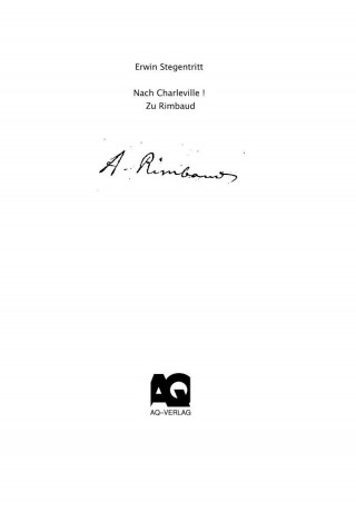 Erwin Stegentritt: Nach Charleville !