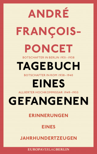 André François-Poncet, Thomas Gayda: Tagebuch eines Gefangenen