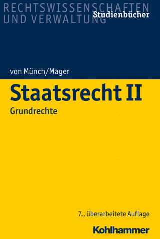 Ingo von Münch, Ute Mager: Staatsrecht II